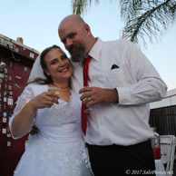 Johnny Wedrall & Alyssa Salazar Wedding @ Doll Hut 7-4-17
