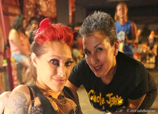 Bridget & Nanette at Doll Hut Outdoors Rob's B-Day Bash 8-15-20