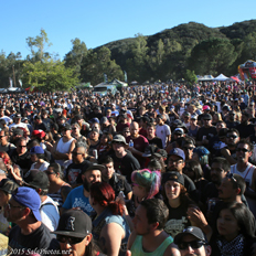 Crowd Shots of IT'S NOT DEAD FEST San Manuel Amp & Grounds 10-10-15
