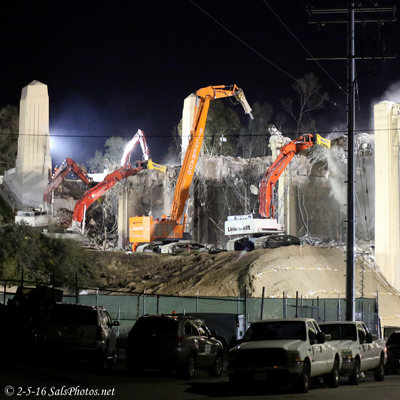 6th Street Bridge Demolition 2-5-16